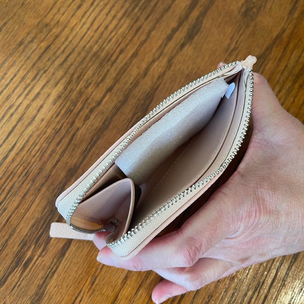 Pink Wallet with Pink Text - Picture 3 of 3